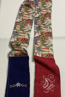 Christmas Flag Skate